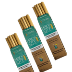 Cocktail Reusable Reed Straws | 3 Pack Bundle