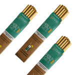 Tall Reusable Reed Straw Bundle - 3 Pack