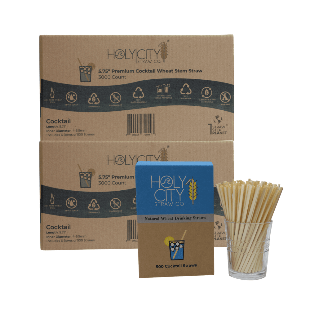 Cocktail Wheat Straws