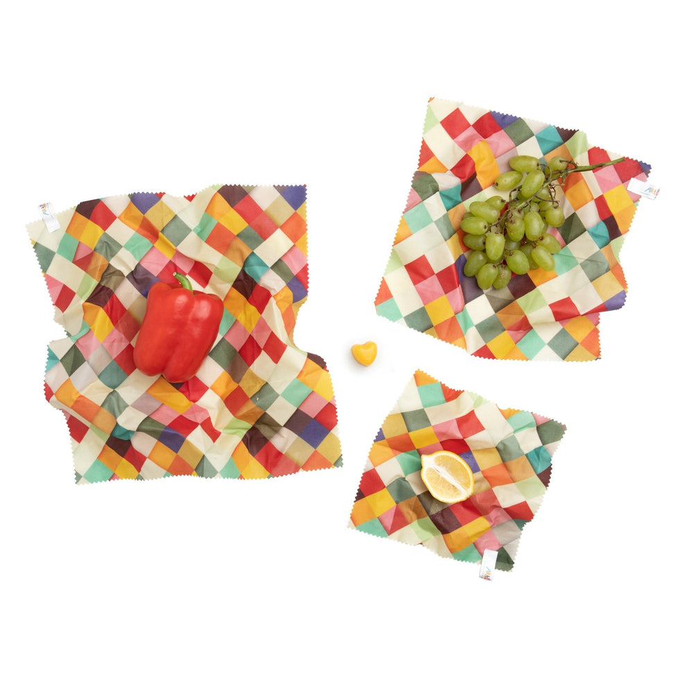 Beeswax Wraps - Pass This On (Set of 3)