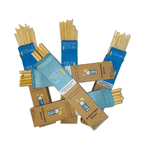 Wheat and Reed Straw Bundle - 6 Pack