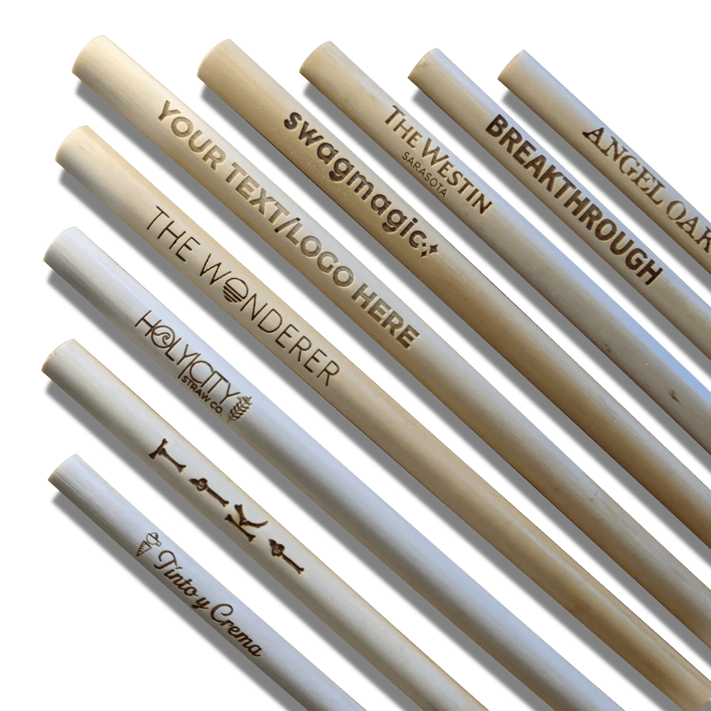 Laser Engraved Reusable Reed Straw