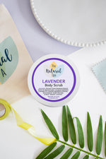 Lavender Body Scrub - 3 different size option