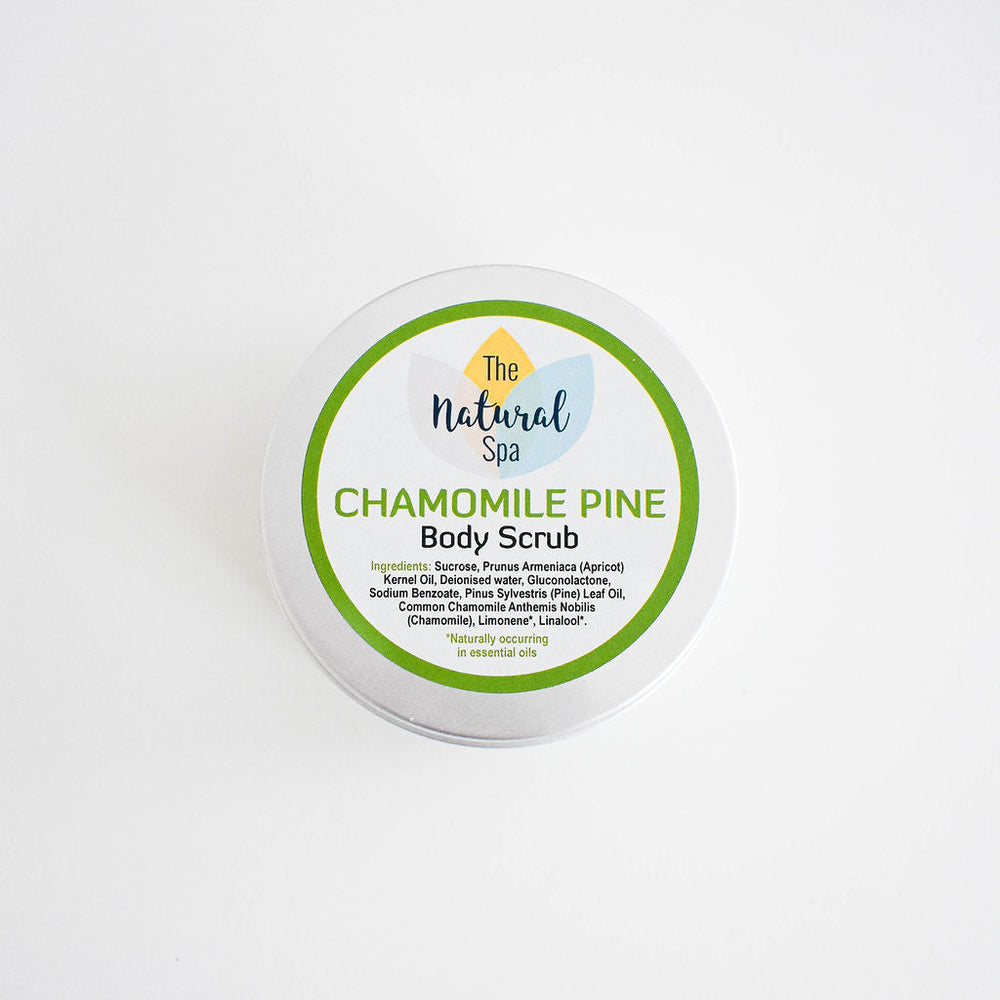 Chamomile Pine Body Scrub - 3 different size option