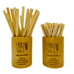 Bamboo Straw Holder