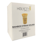 Bamboo Straw Holder