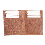 Coconut Leather Wallet - Cutch Brown