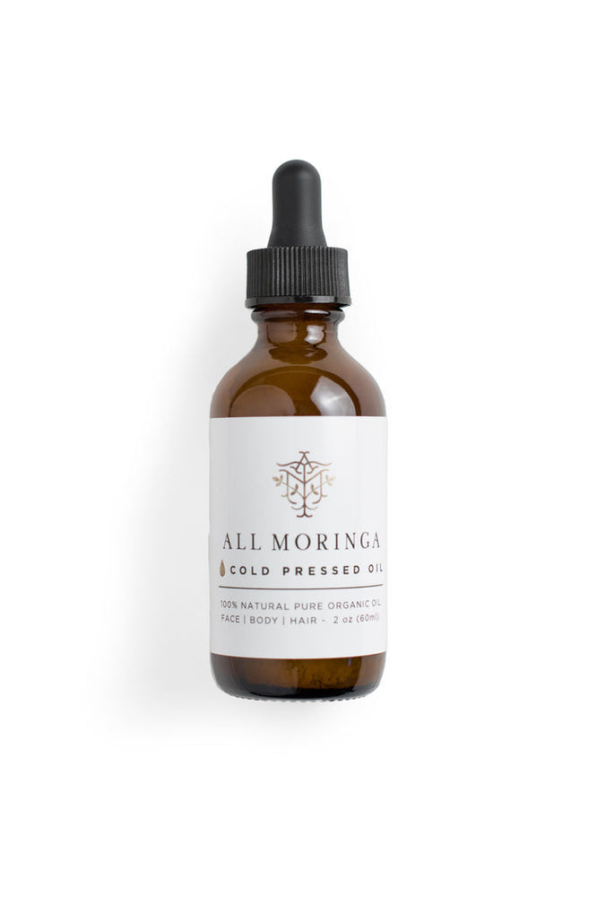 100% Organic Moringa Oleifera Cold Press Seed Oil