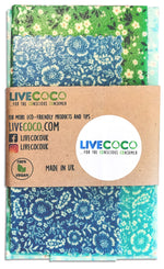 Vegan Eco Food Wraps (4 Pack)