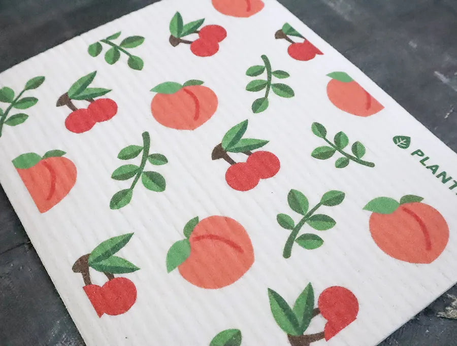 Peach - Swedish Sponge Cloth