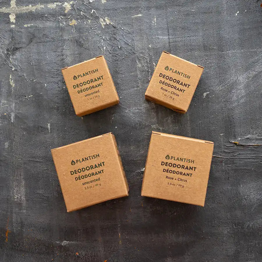 Zero Waste Deodorant Bar - Rose & Citrus